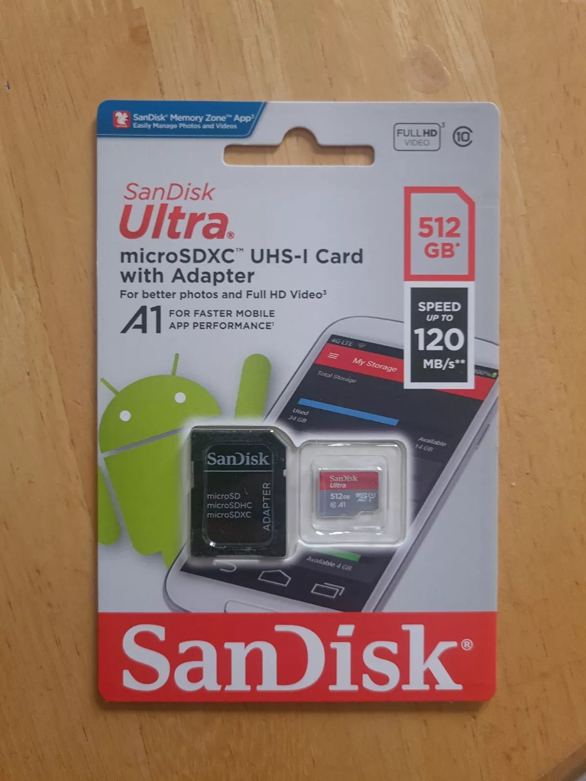 SanDisk microSD A1 512GB